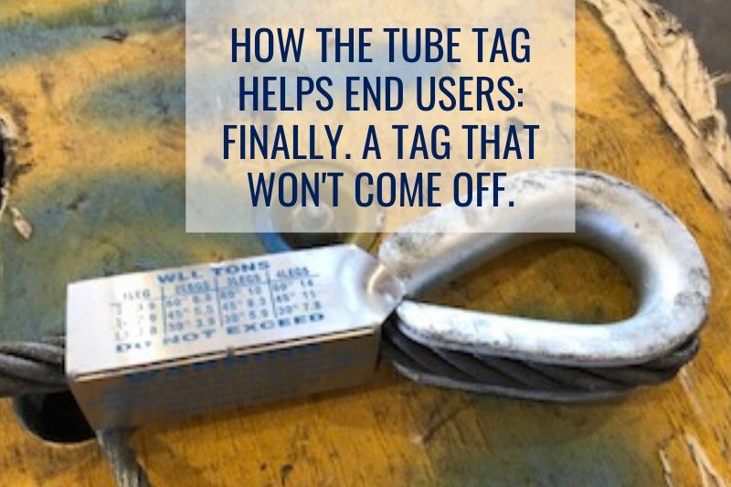 HOW THE TUBE TAG HELPS END USERS - FINALLY. A TAG THAT WON'T COME OFF